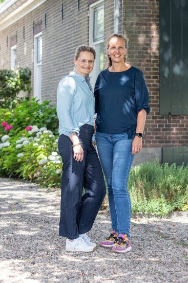 Marielle en Saskia